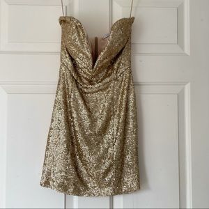 NWOT Tobi Sequin Mini Dress